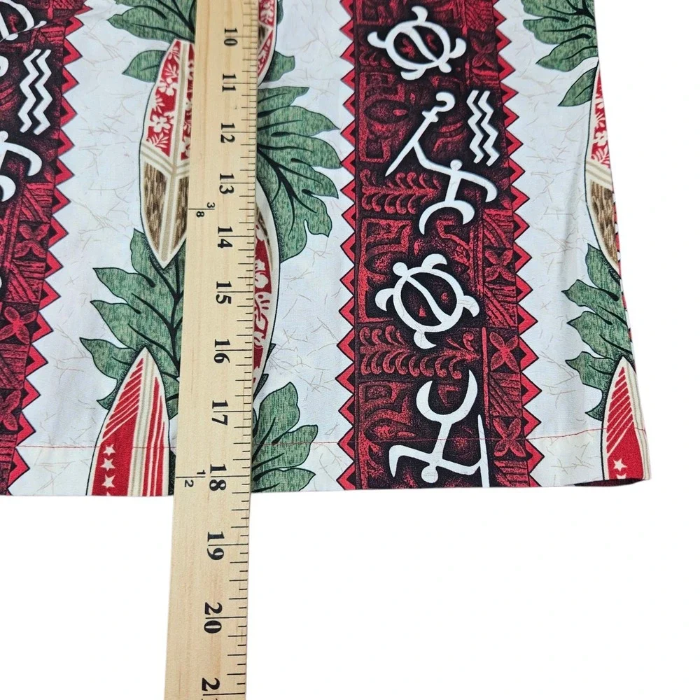 Pacific Legend Hawaiian Top Bottom Boys 6T Shirt Short Set Beach Surf Aztec Palm - Picture 7 of 11